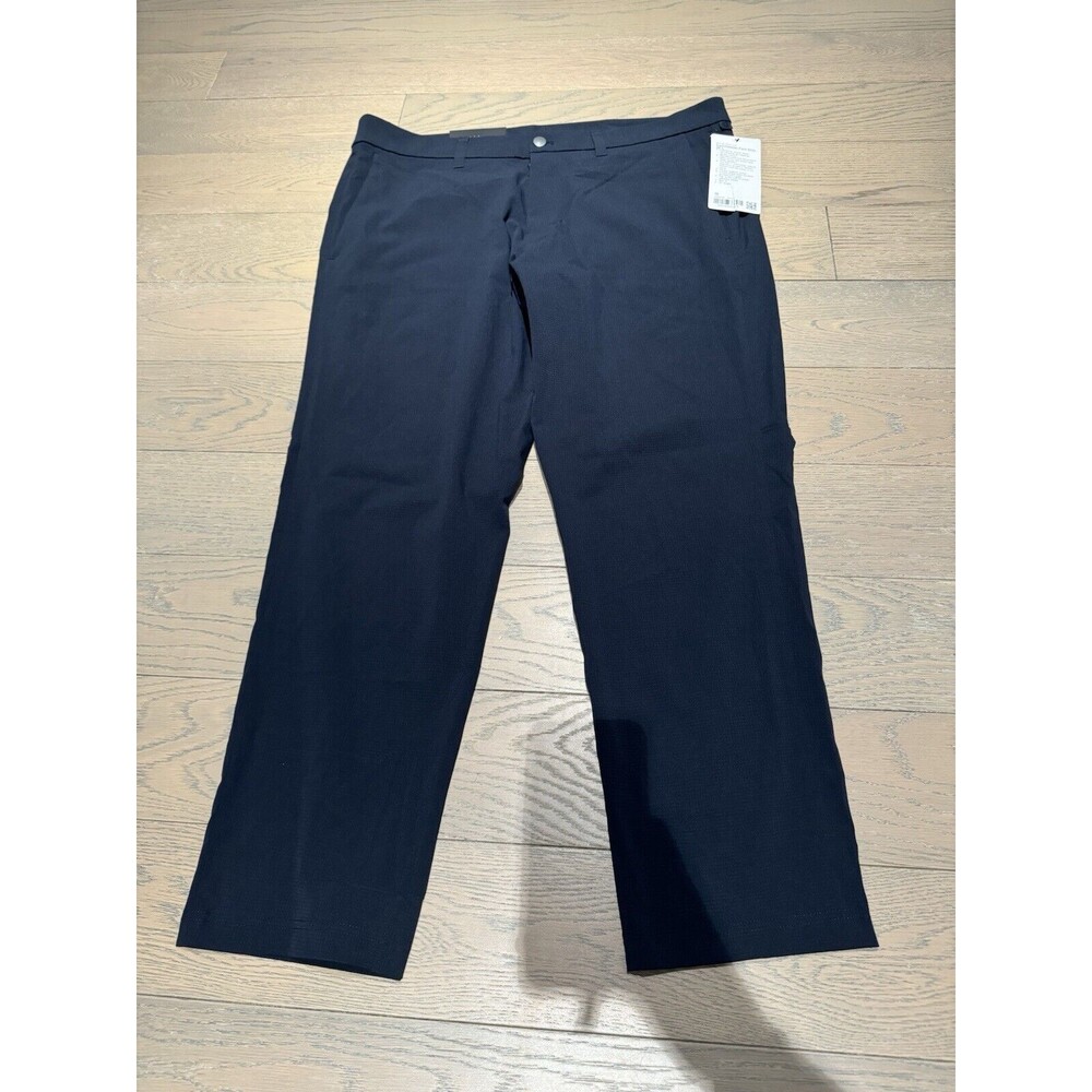 Lululemon M5AF5S Men’s Commission Slim-Fit Pants Slacks Blue Size 36